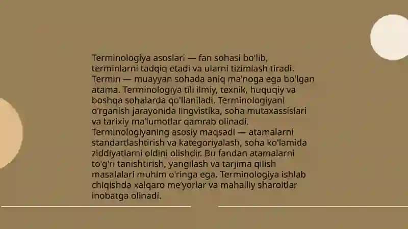 Terminologiya asoslari 3