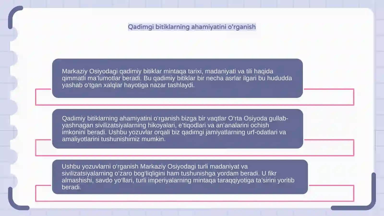 OʻrtaOsiyodagiqadimgiyozuvlar 3