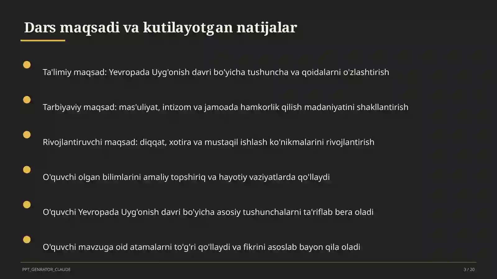 Yevropada Uyg'onish davri (8-sinf) 3