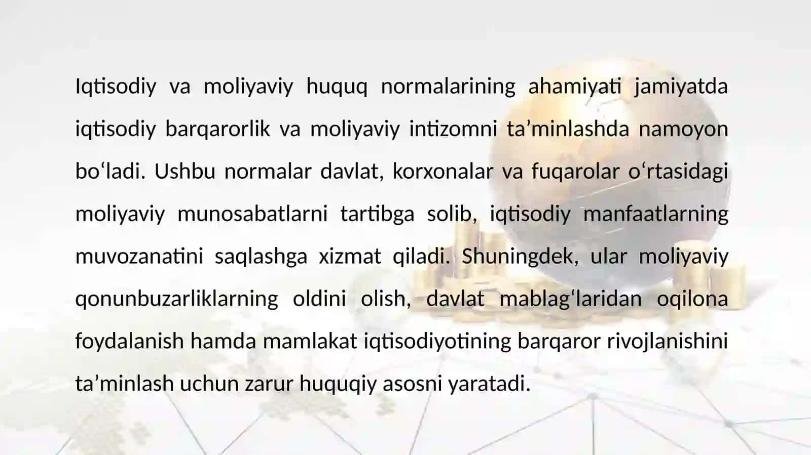 Iqtisodiy va moliyaviy huquq normalarlari 3