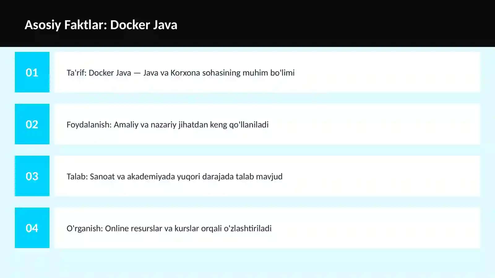 Docker Java 3