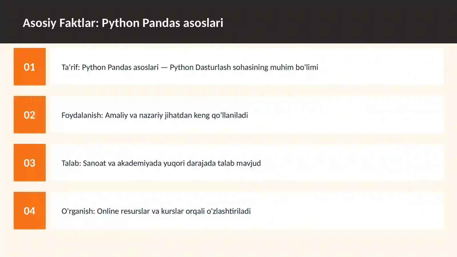 Python Pandas asoslari 3