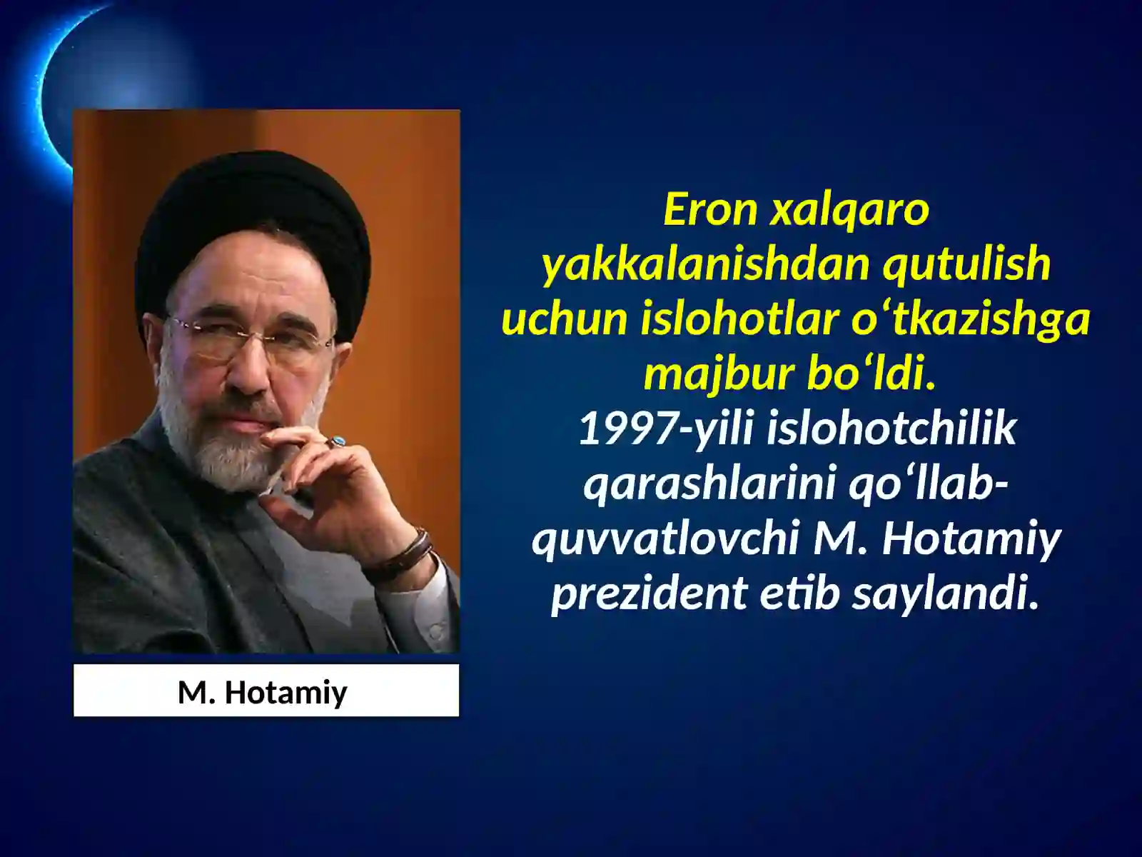 1991 – 2017-yillarda Eron islom respublikasi 3