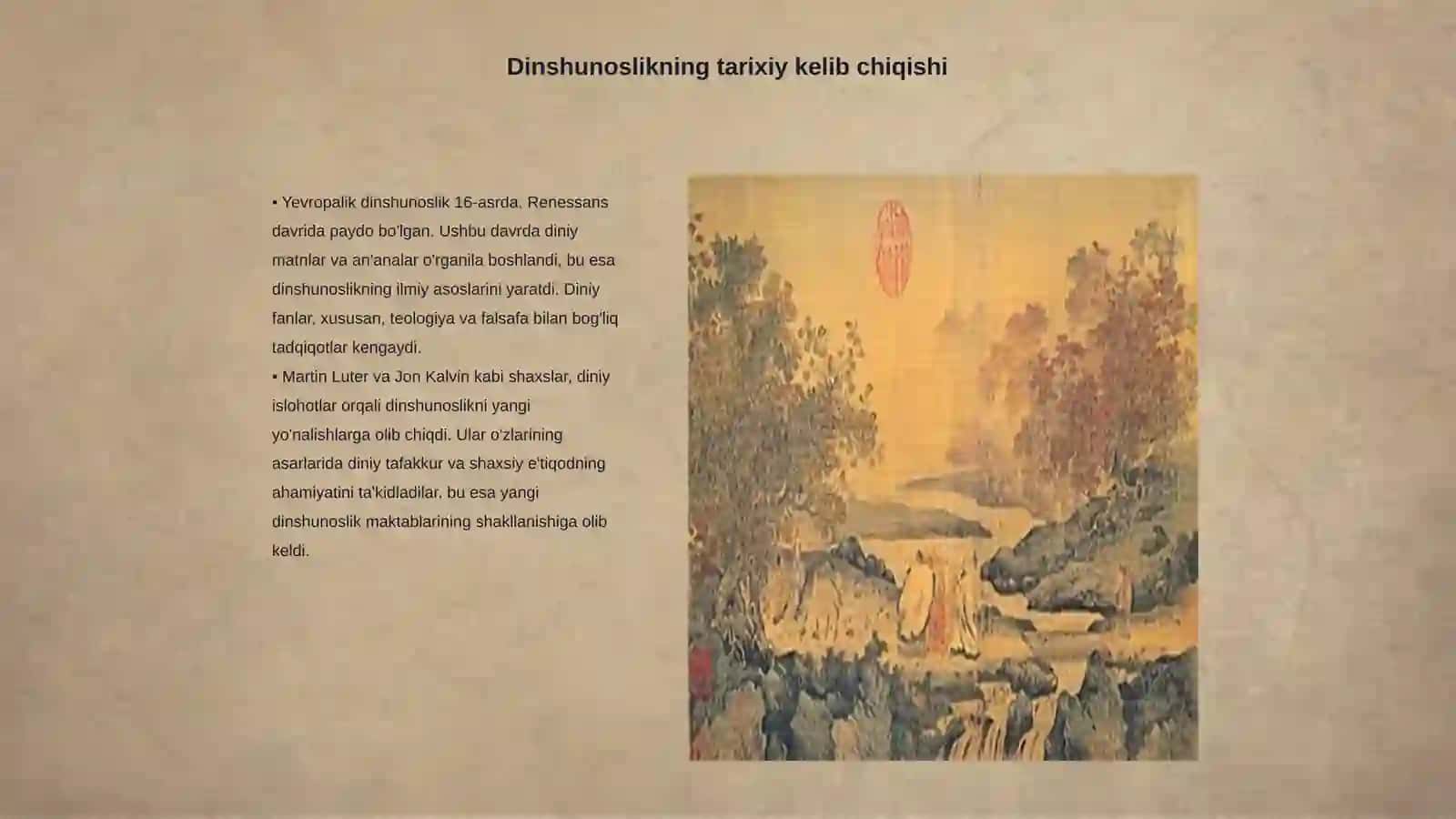 Yevropalik ilk dinshunoslar 3