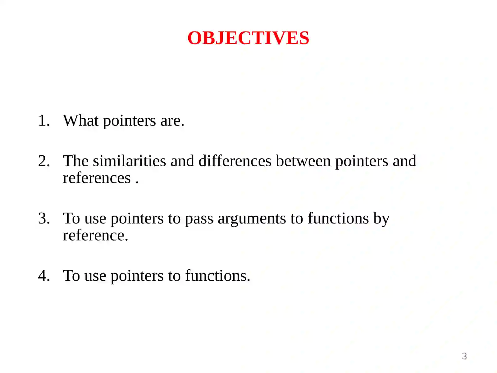 Objected-oriented Programming 2Introduction 3