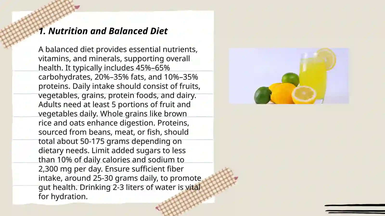Health tips 3