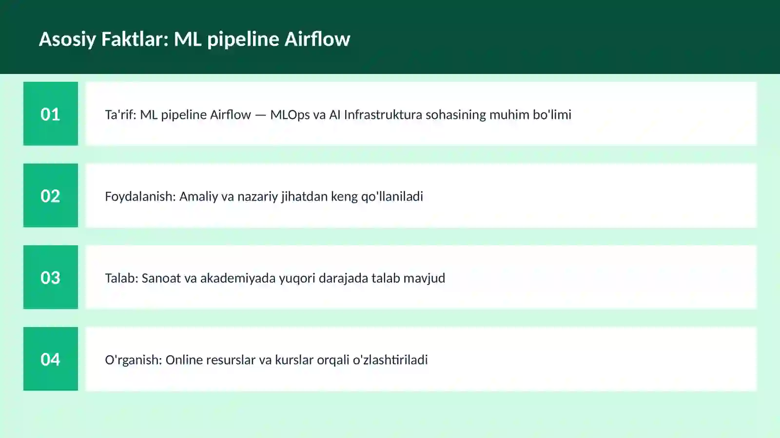 ML pipeline Airflow 3