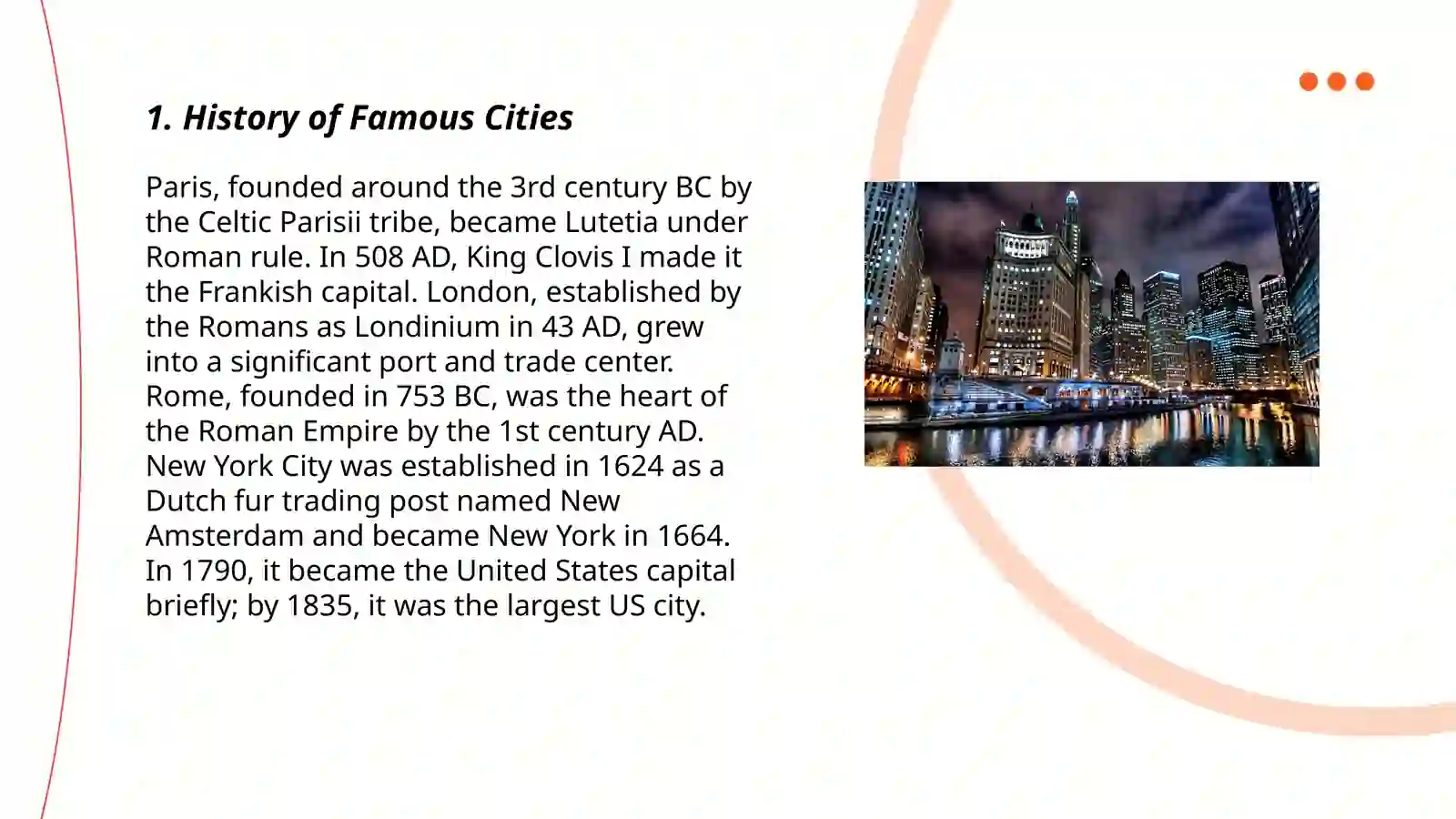 Famous cities 3
