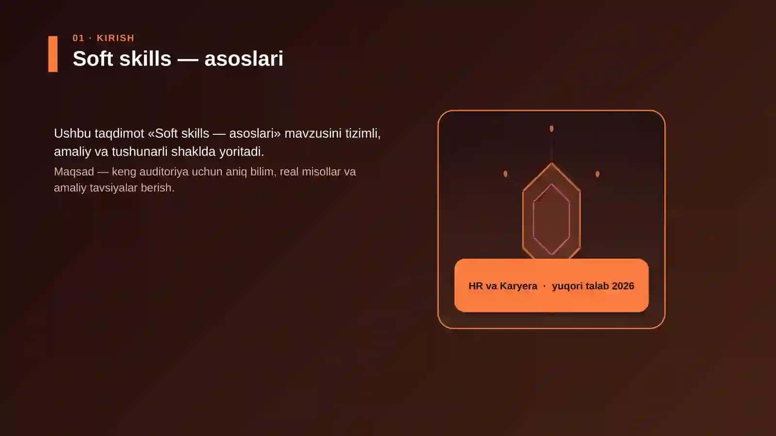 Soft skills — asoslari 1