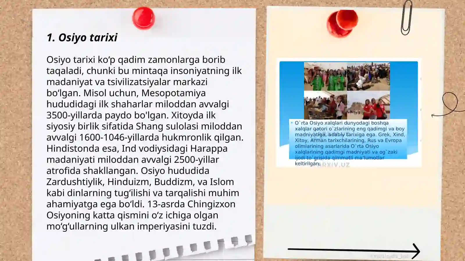 Osiyo materigi 3