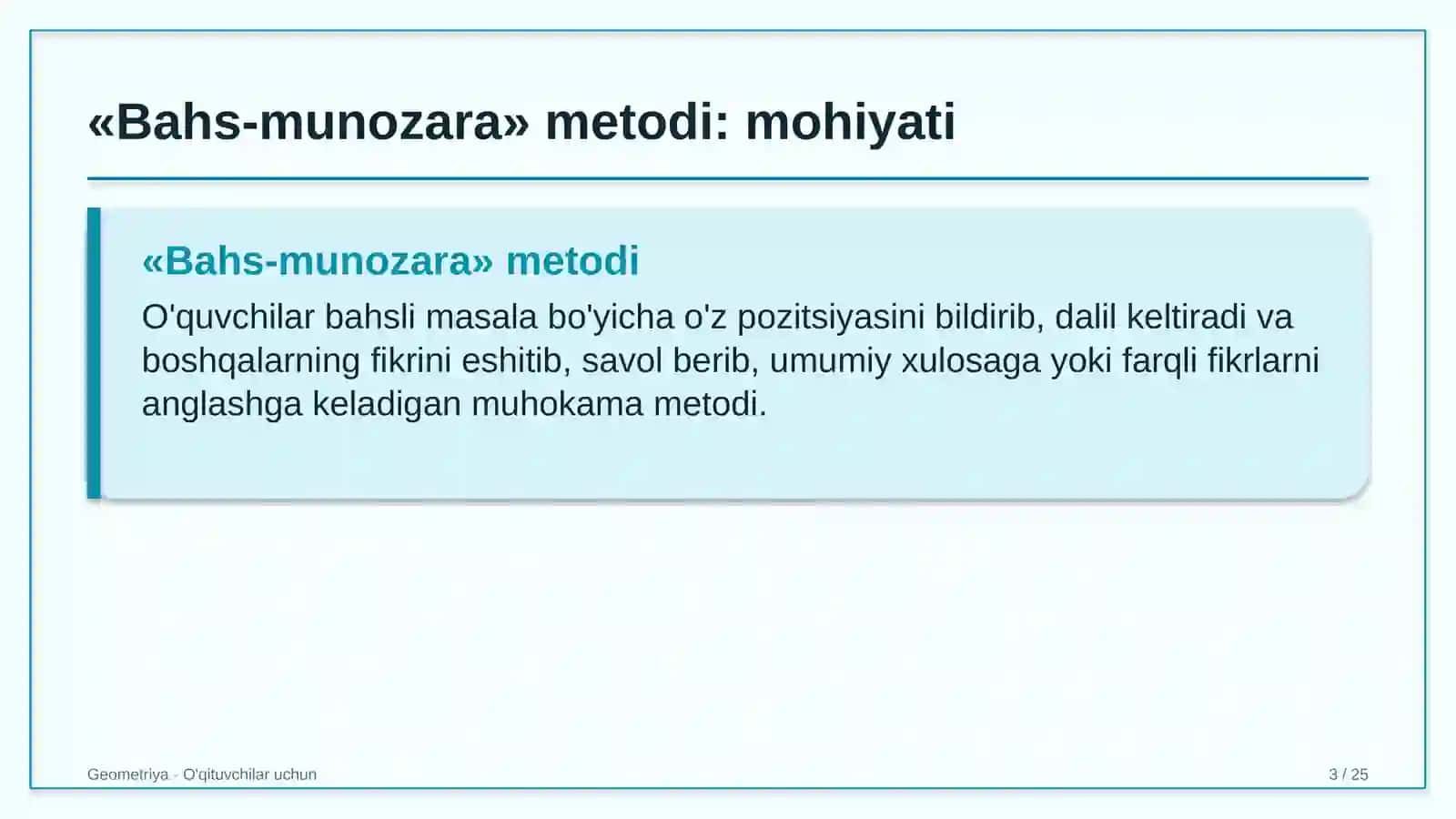 geometriya darslarida bahs munozara metodidan foydalanish 4588 3