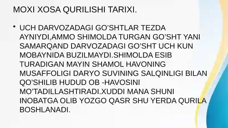 MOXI-XOSA SAROYI 3