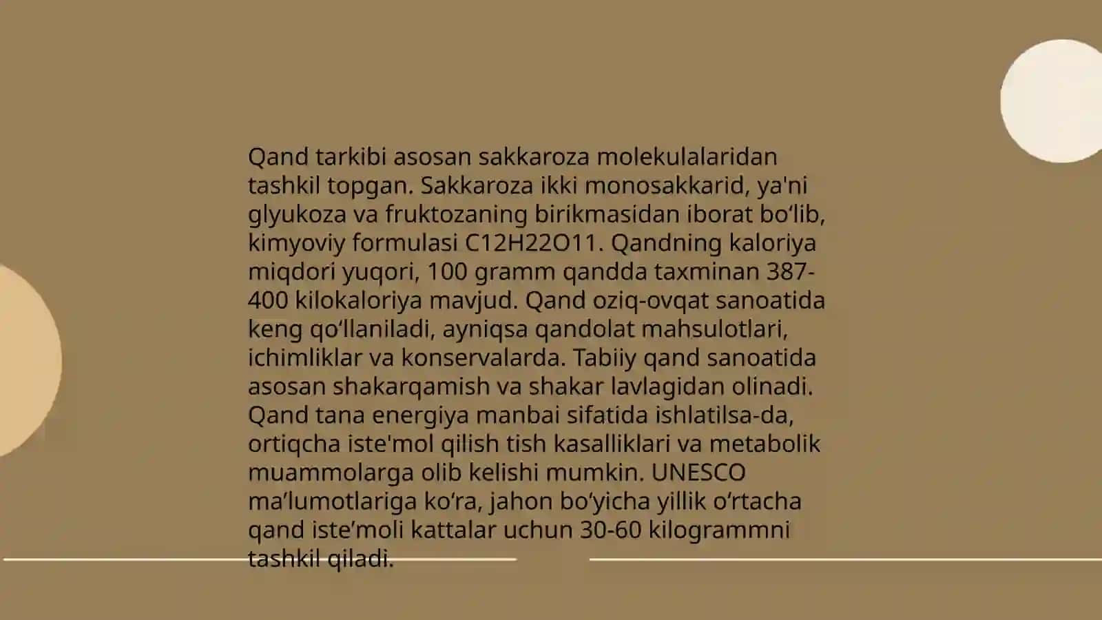 Qand lavlagini qayta ishlash texnologiyasi 3