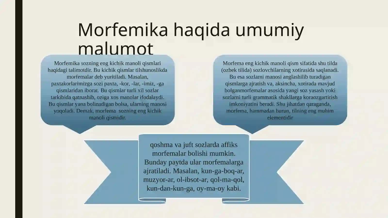 Morfemika 3