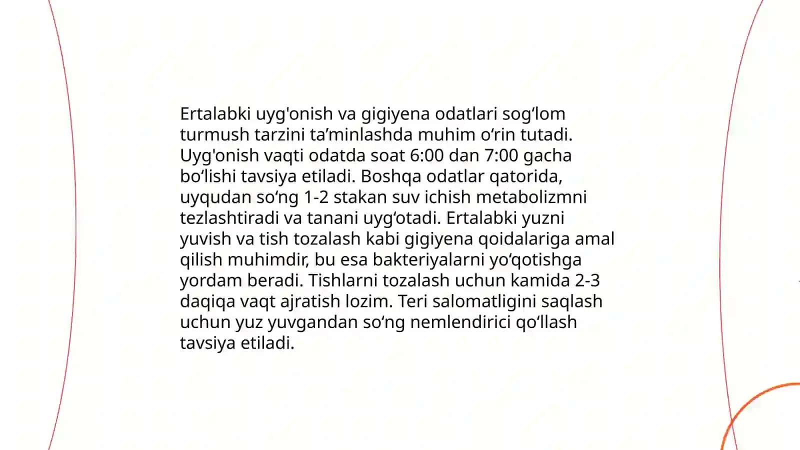Turli yoshdagi bolalar uchun kun tartibi 3