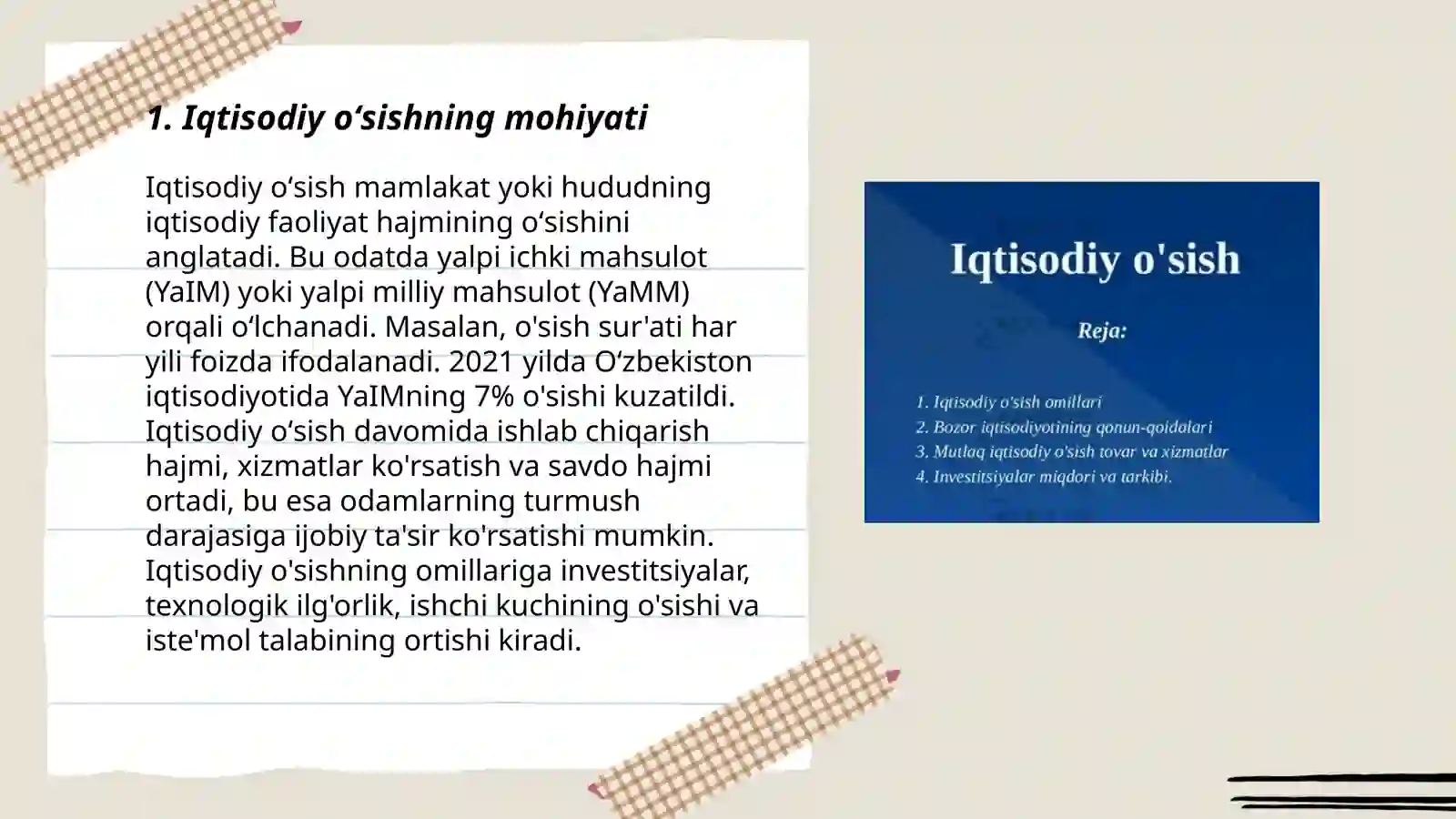 Iqtisodiy oʻsishning mazmuni turlari va omillari 3