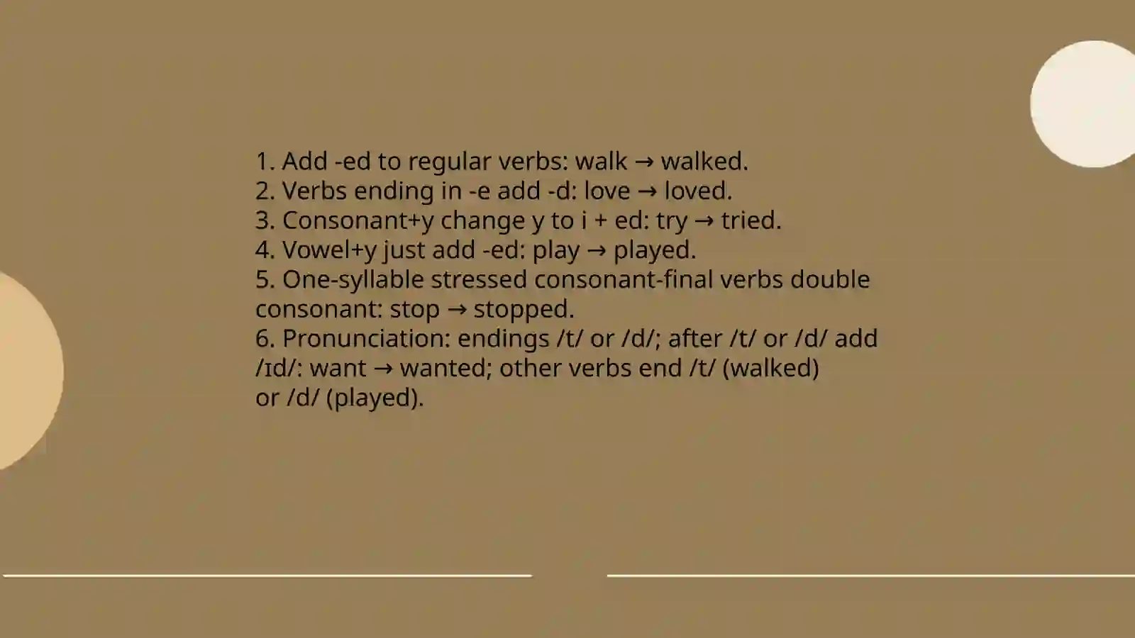 Past Simple Tense 3