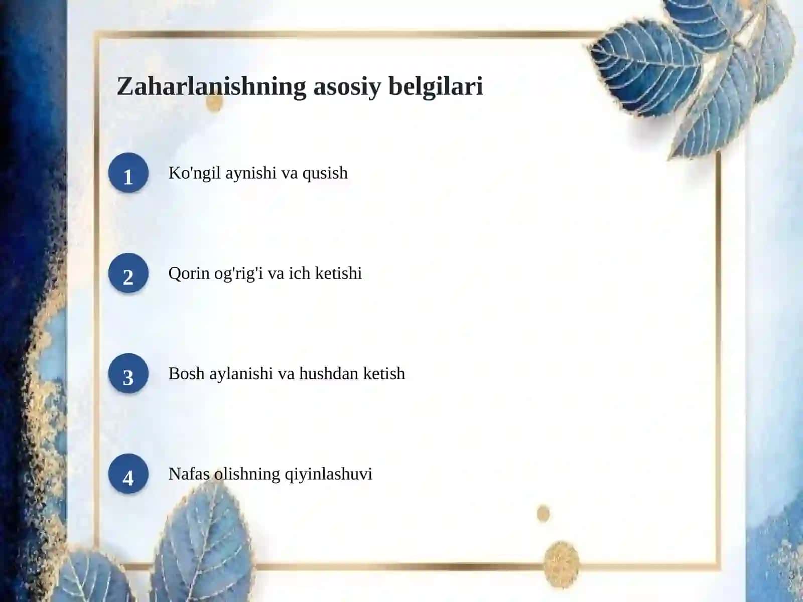 Dori vositalari, oziqlanish yetishmovchiligi va avitaminoz: Asoratlarni oldini olish 3