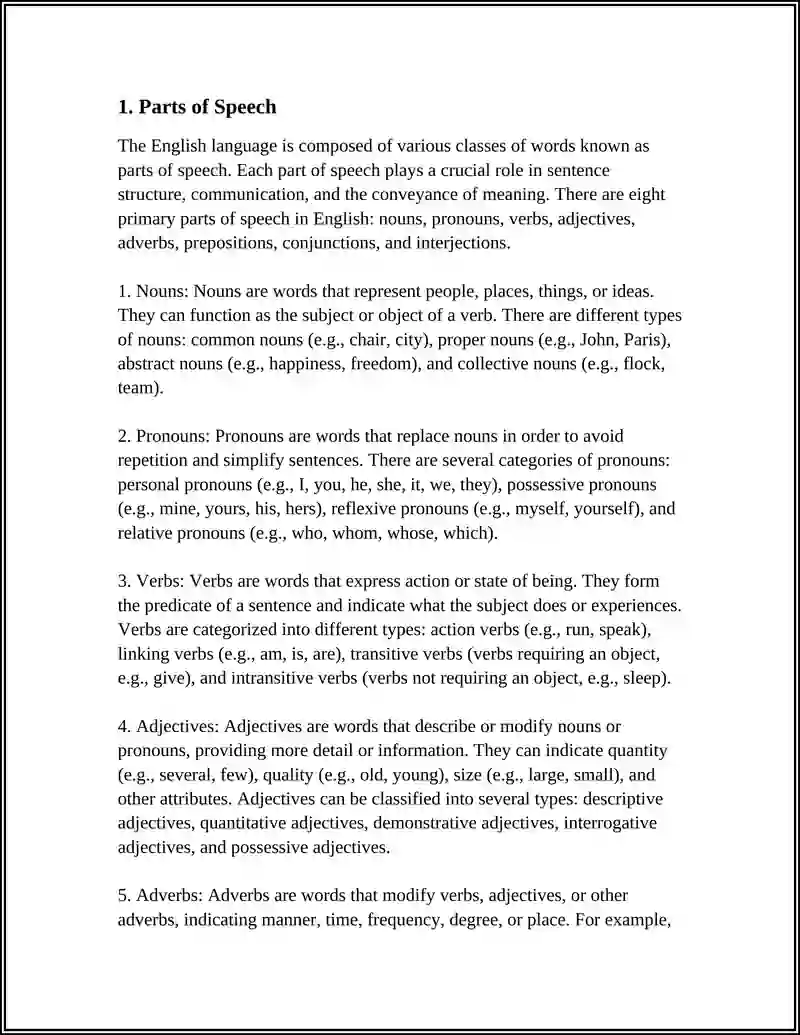 GRAMMATICAL CATEGORIES 3