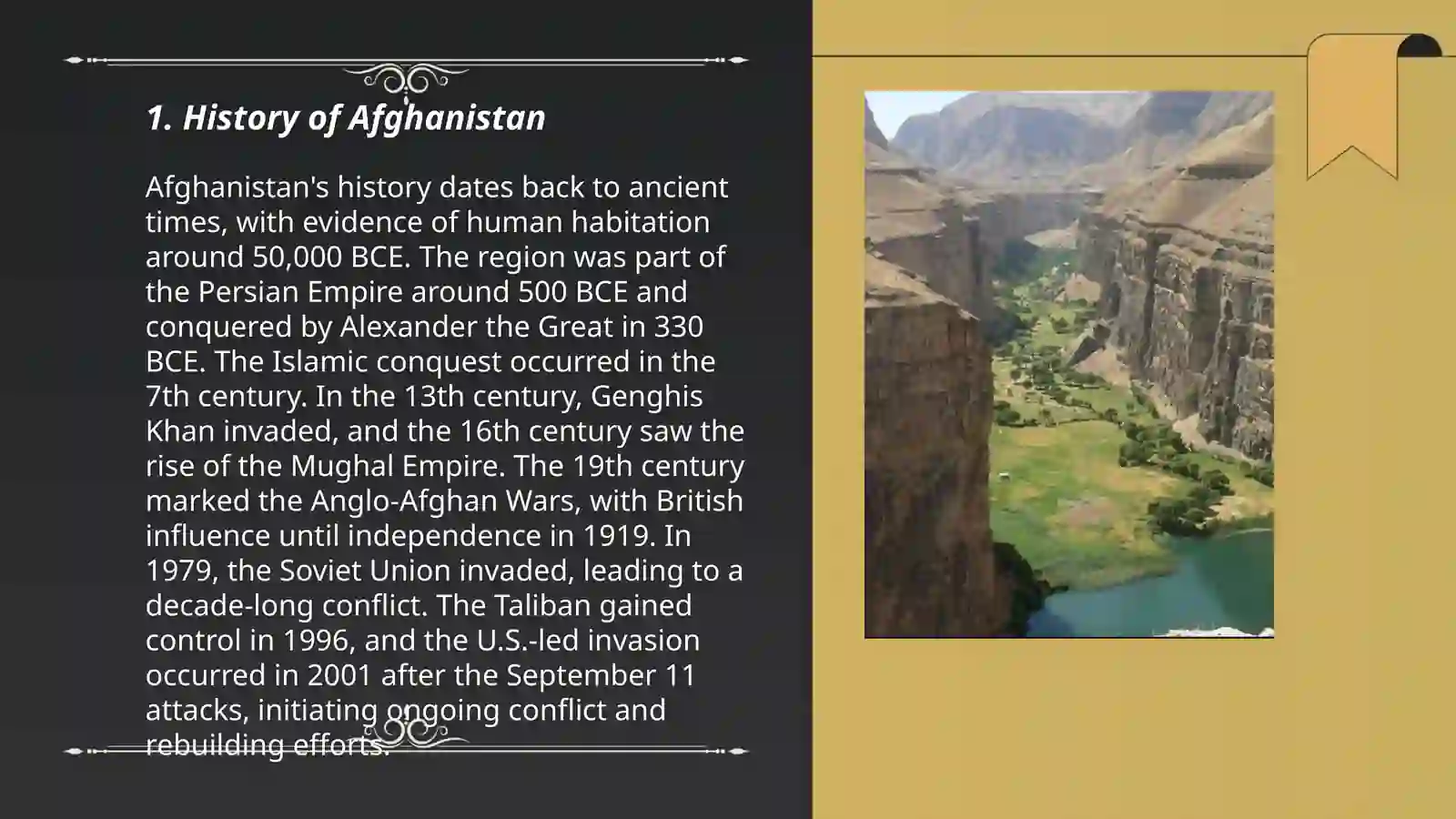 Afghanistan History 3