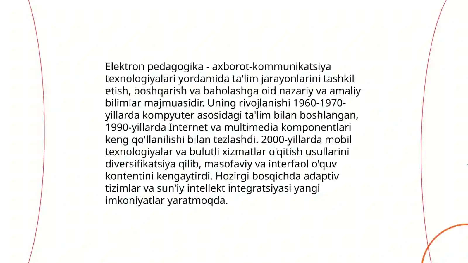 Elektron pedagogika va uning o'ziga xos xususiyatlari 3