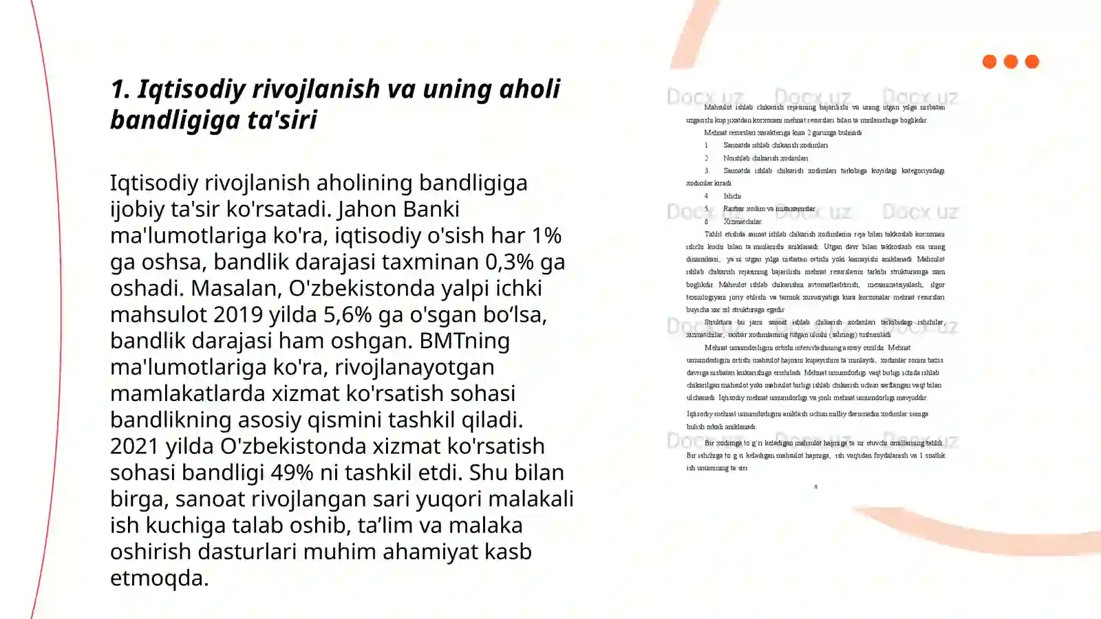 Rivojlangan mamlakatlarda aholi va mehnat bozori tahlili 3
