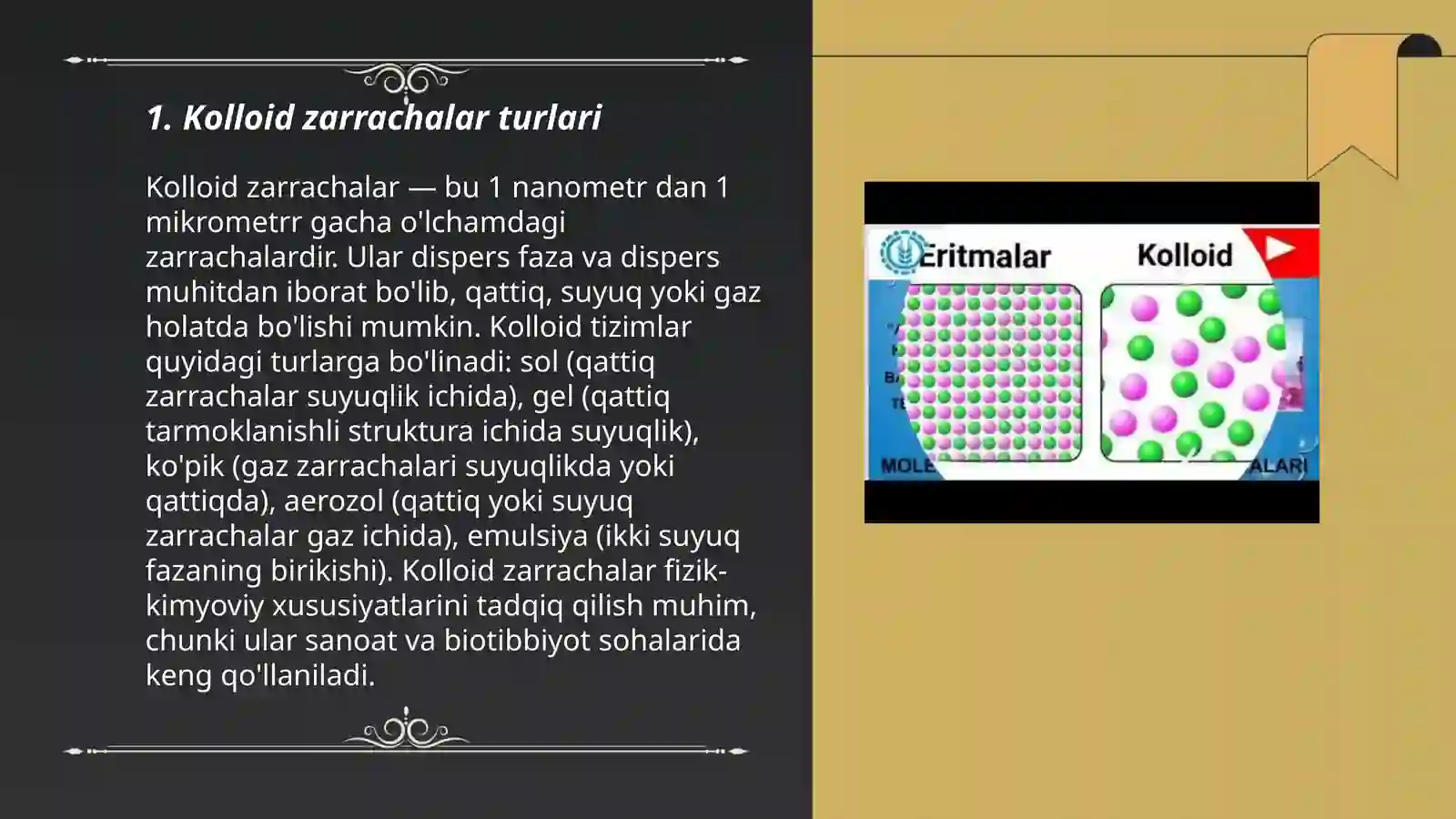 Kolloid birikmalar 3