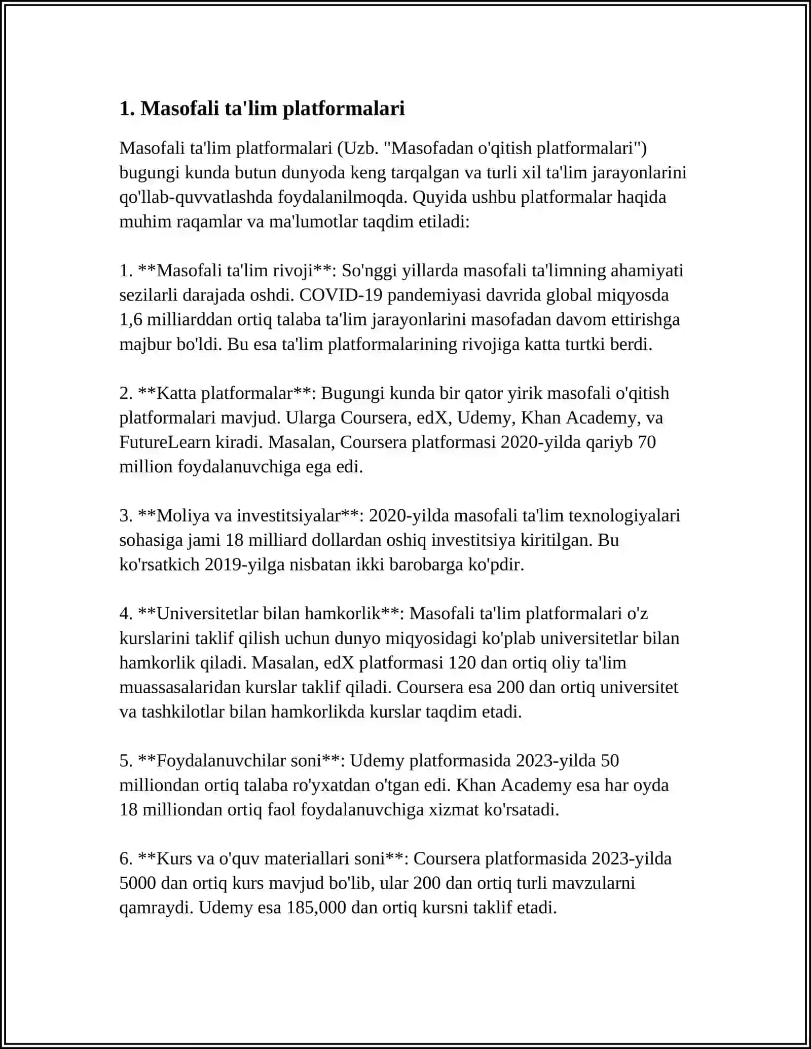 MASOFALI TAʼLIM TEXNOLOGIYALARIDAN FOYDALANISH 3