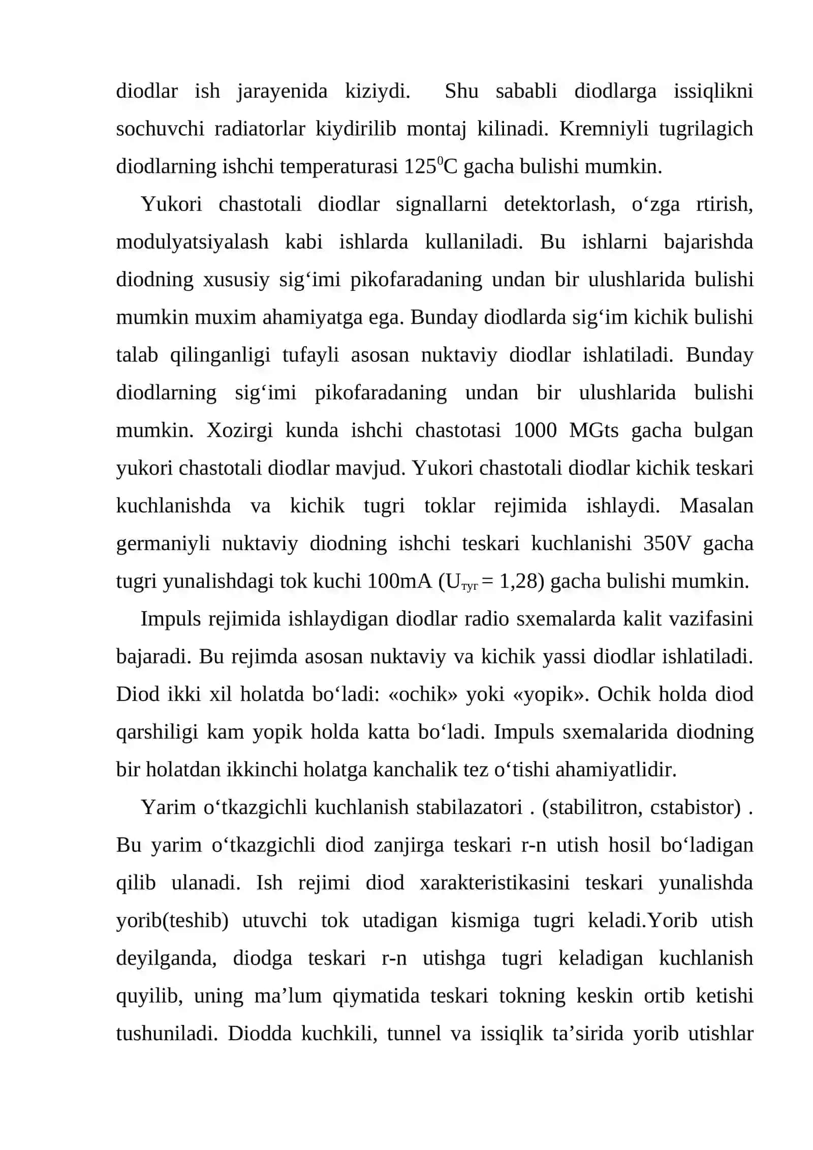 Yarim o‘tkazgichli diod 3