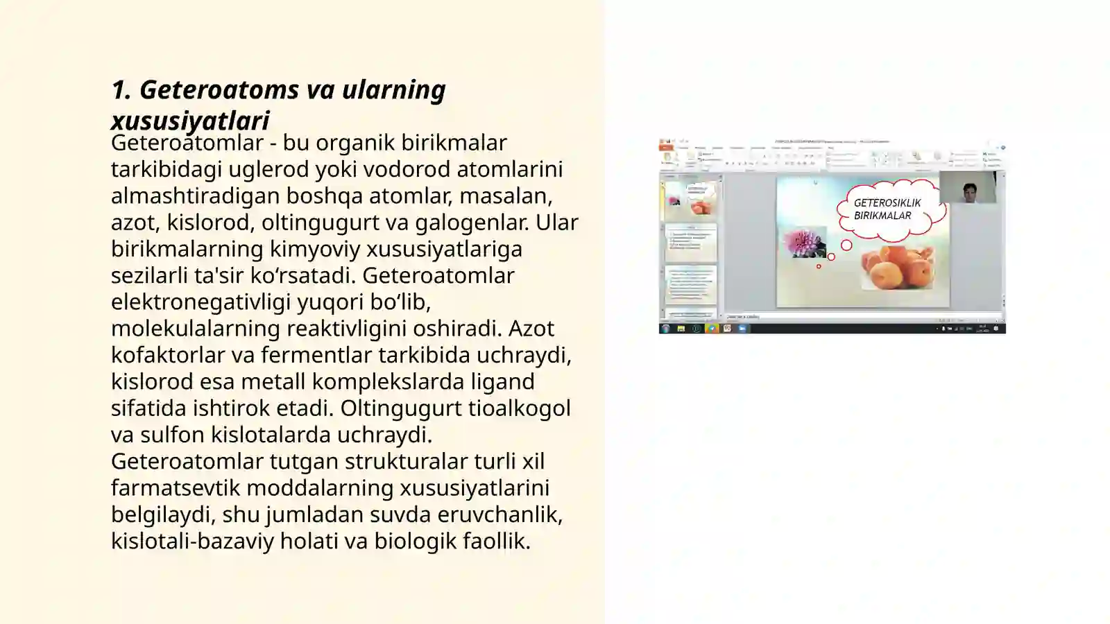 Geterosiklik birikmalar 3