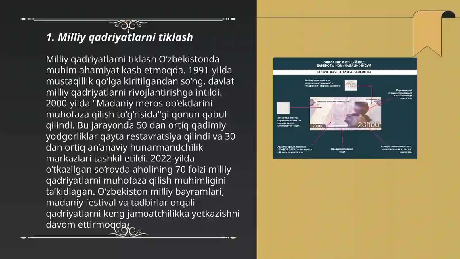 yangi oʻzbekistonda amalga oshirilayotgan maʼnaviy oʻzgarishlar 3