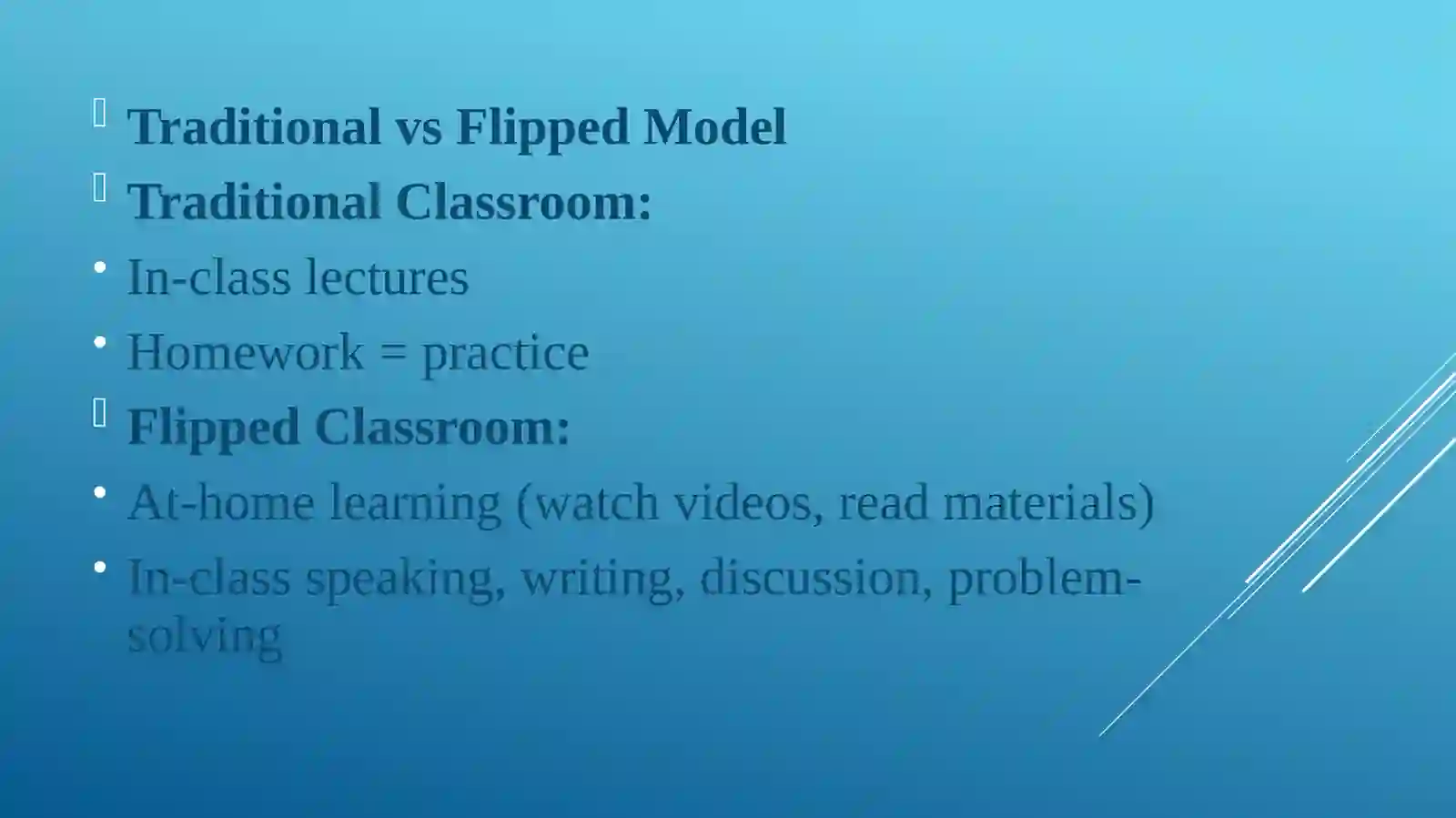 Mavzu: The Flipped Language Classroom 3