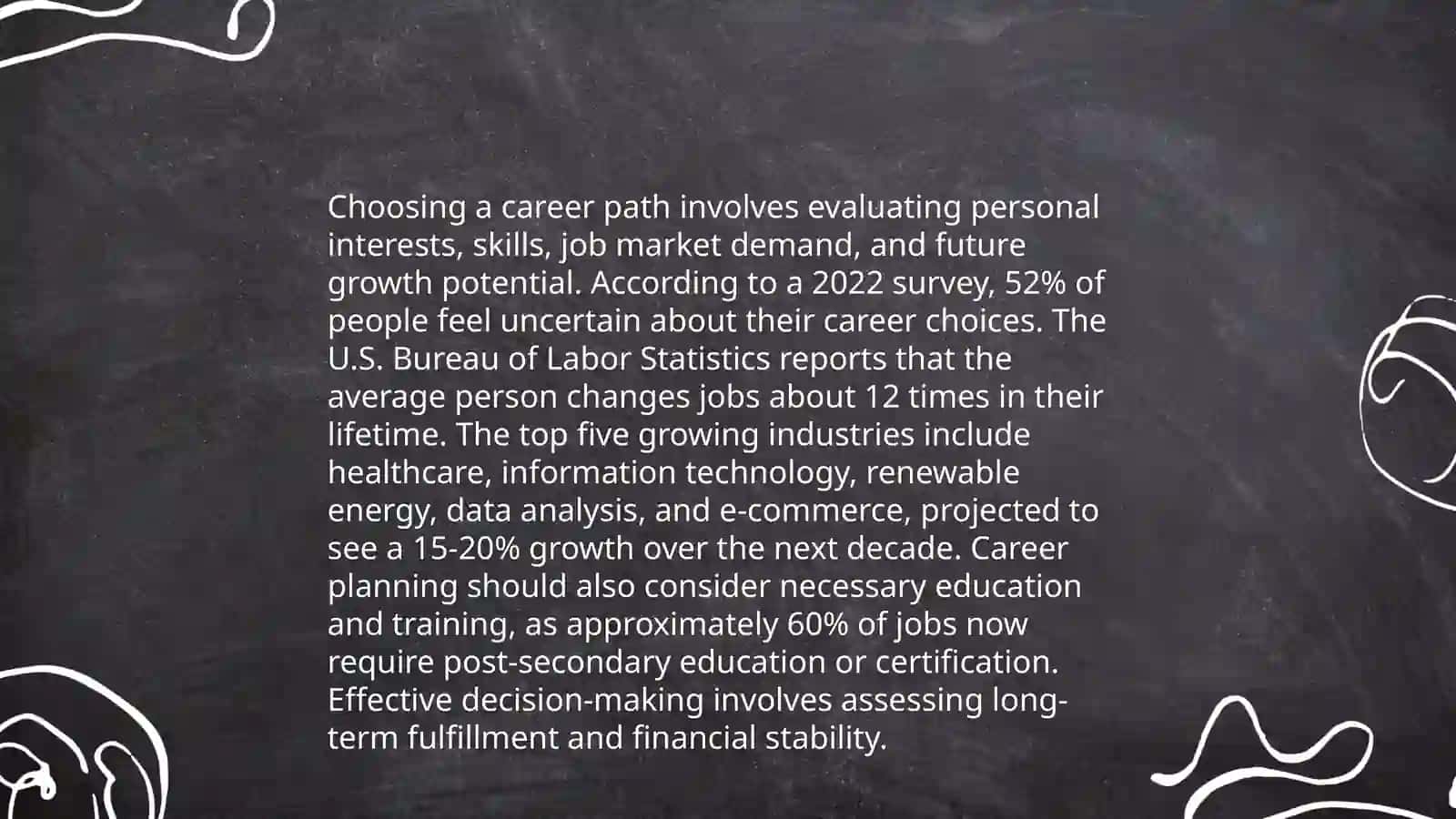 Life Choices: Career Path Decisions 3