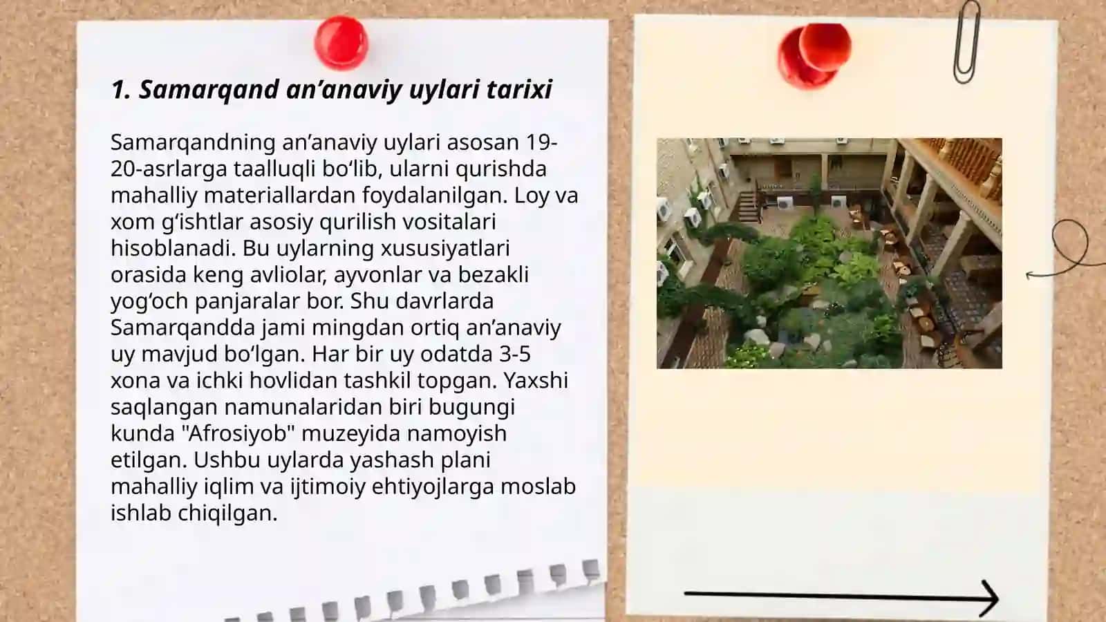 Samarqand an’anaviy turar joy binolari 3