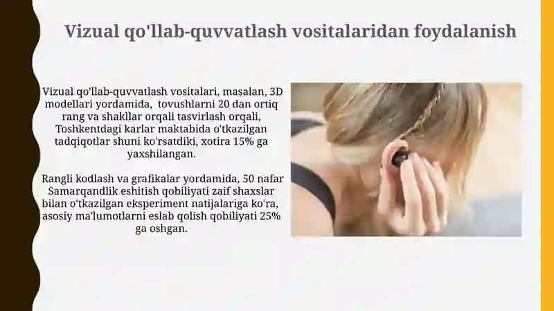 Zamonaviy texnologiyalar va eshitish qobiliyati 3