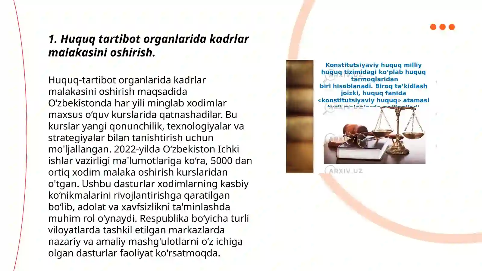 Huquq Tartibot Organlari Va Sud Tizimidagi O'zgarishlar 3