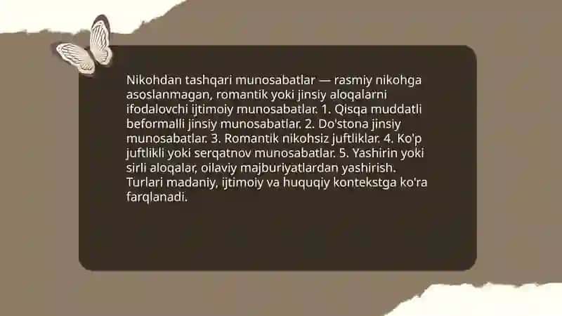 Nikohdan tashqari munosabatlarning ijtimoiy psixologik xususiyatlar 3