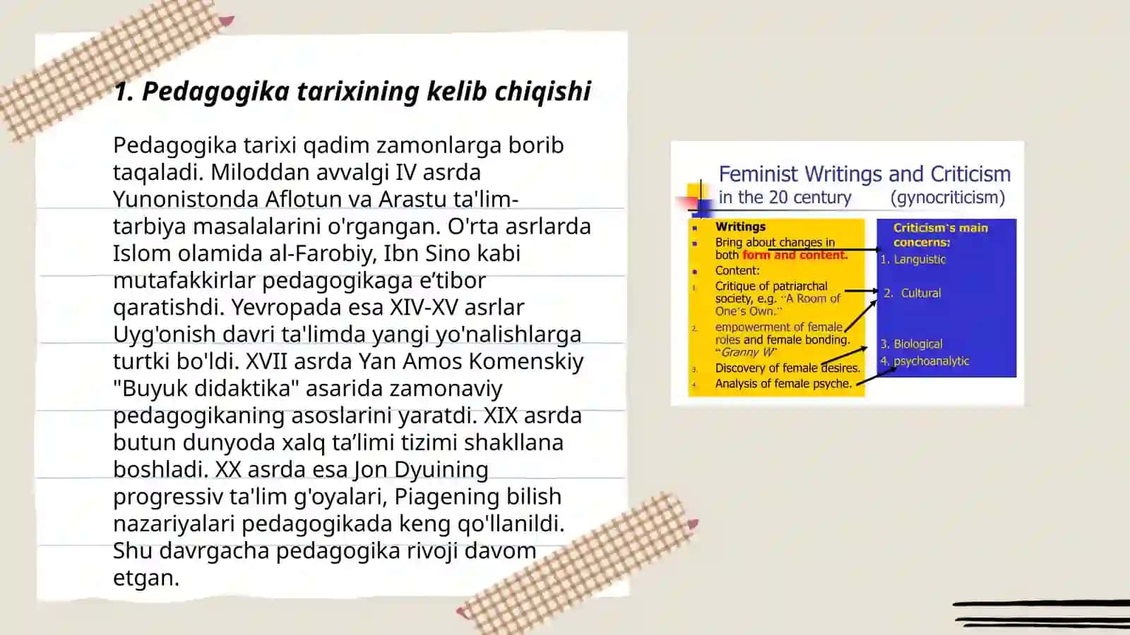 Pedagogika tarixi kursiga kirish 3