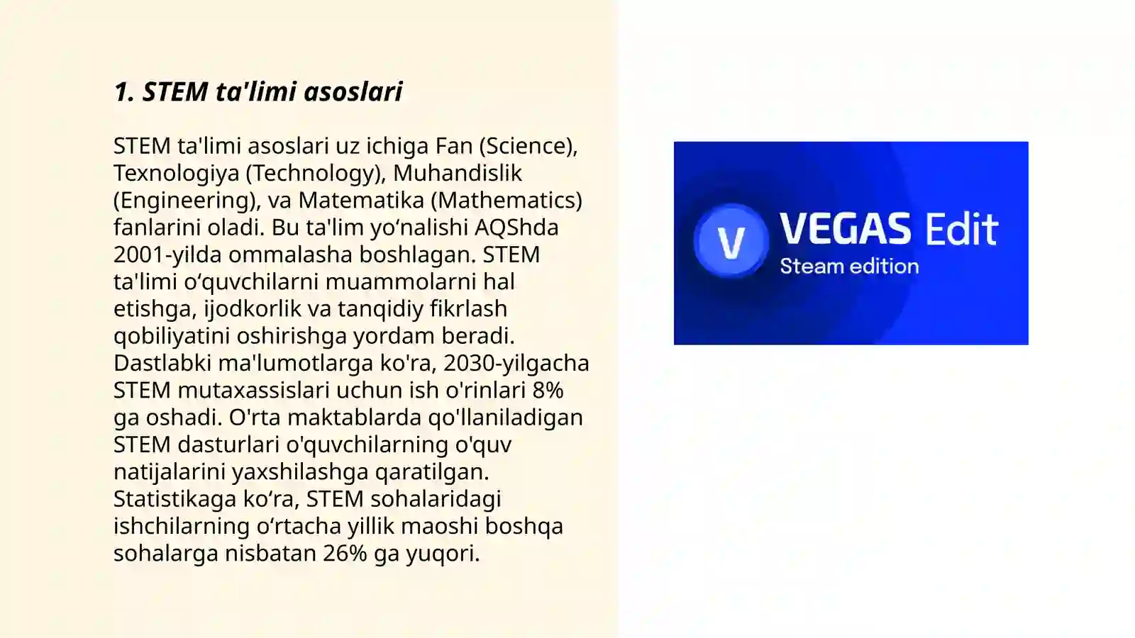 STEM ta'limi asoslari 3