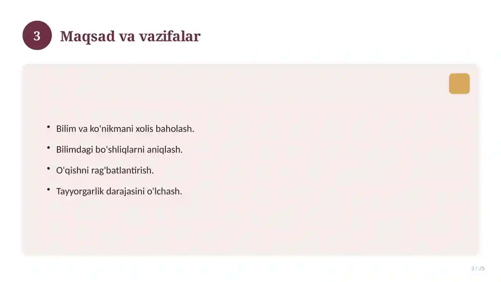 Fizika fanidan 8-sinf test savollari to'plami 3