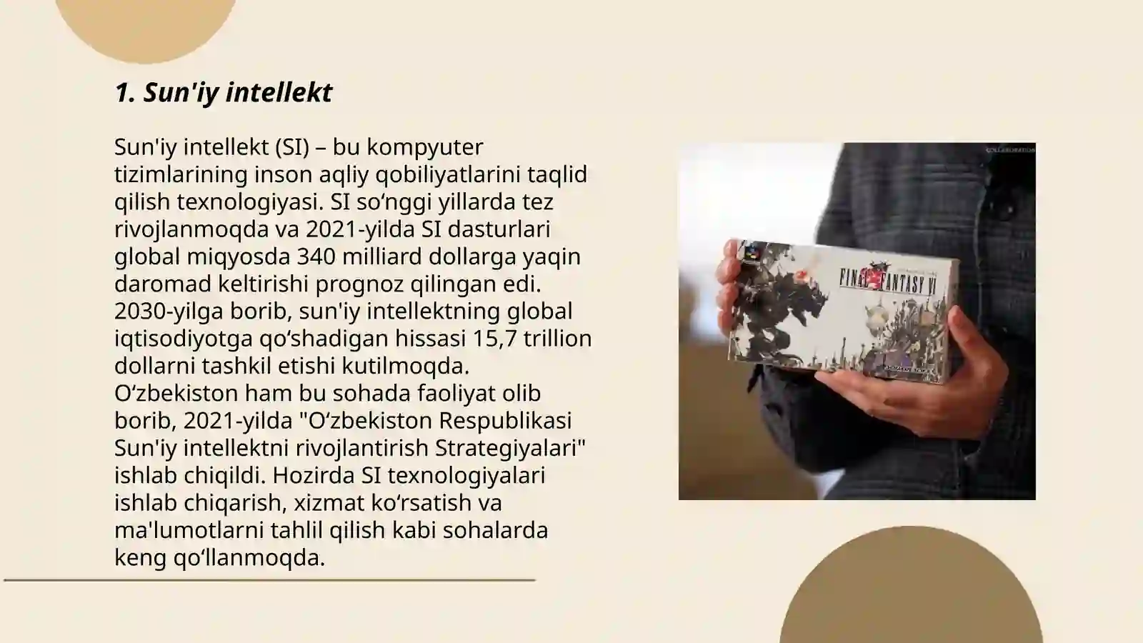 Sun'iy intellekt 3