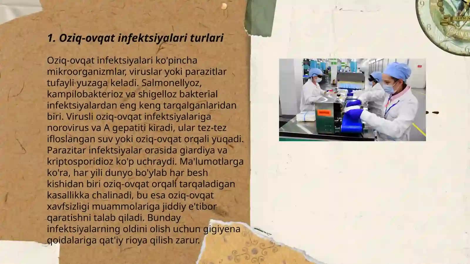 Oziq-ovqat infektsiyalari va ularning turlari, farqli jihatlari 3