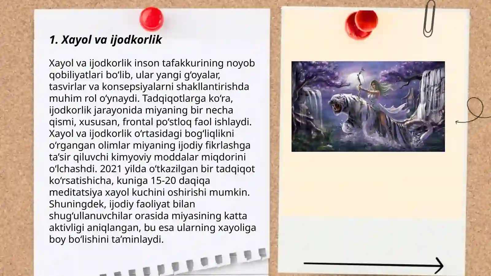 Xayol va Ijodkorlik 3