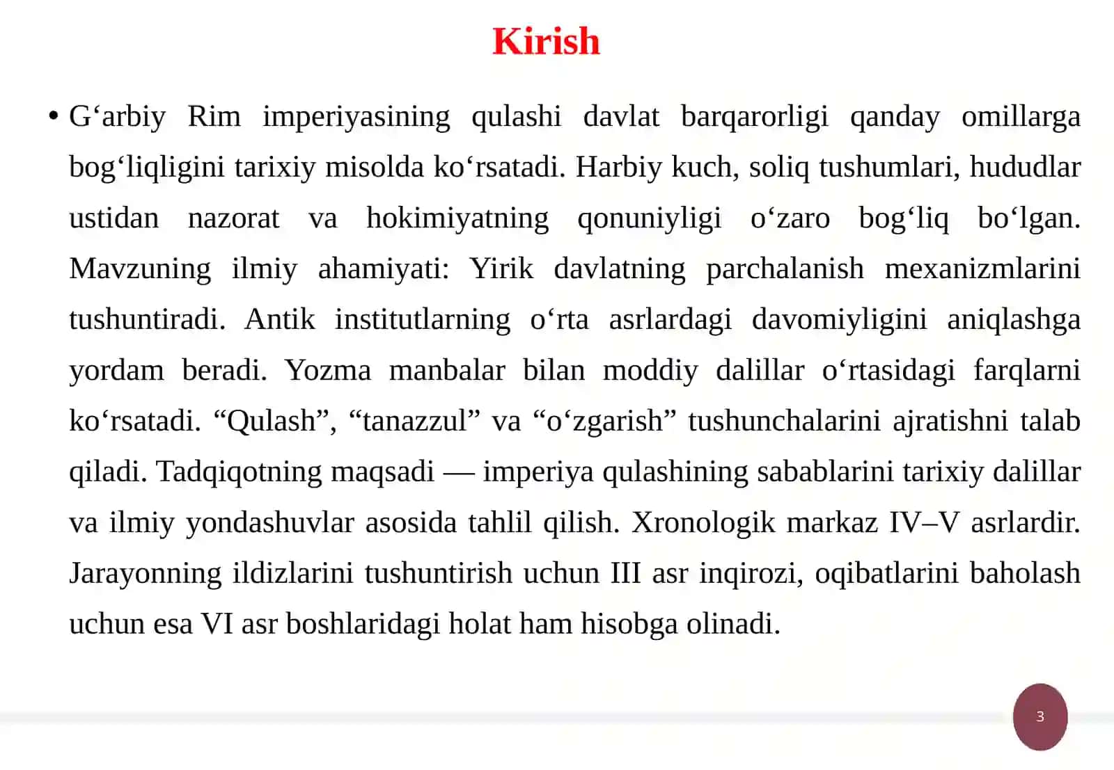 G‘arbiy Rim imperiyasining qulashi tarixiga oid ilmiy tadqiqotlar 3