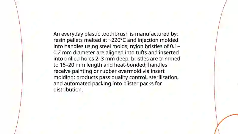Plastic toothbrush 3