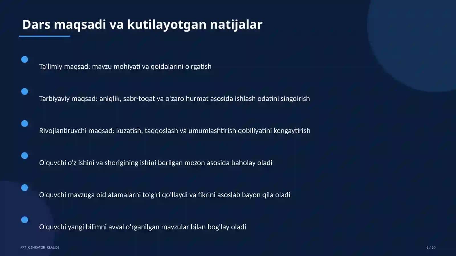 Chidamlilikni rivojlantirish: uzoq masofaga yugurish (7-sinf) 3