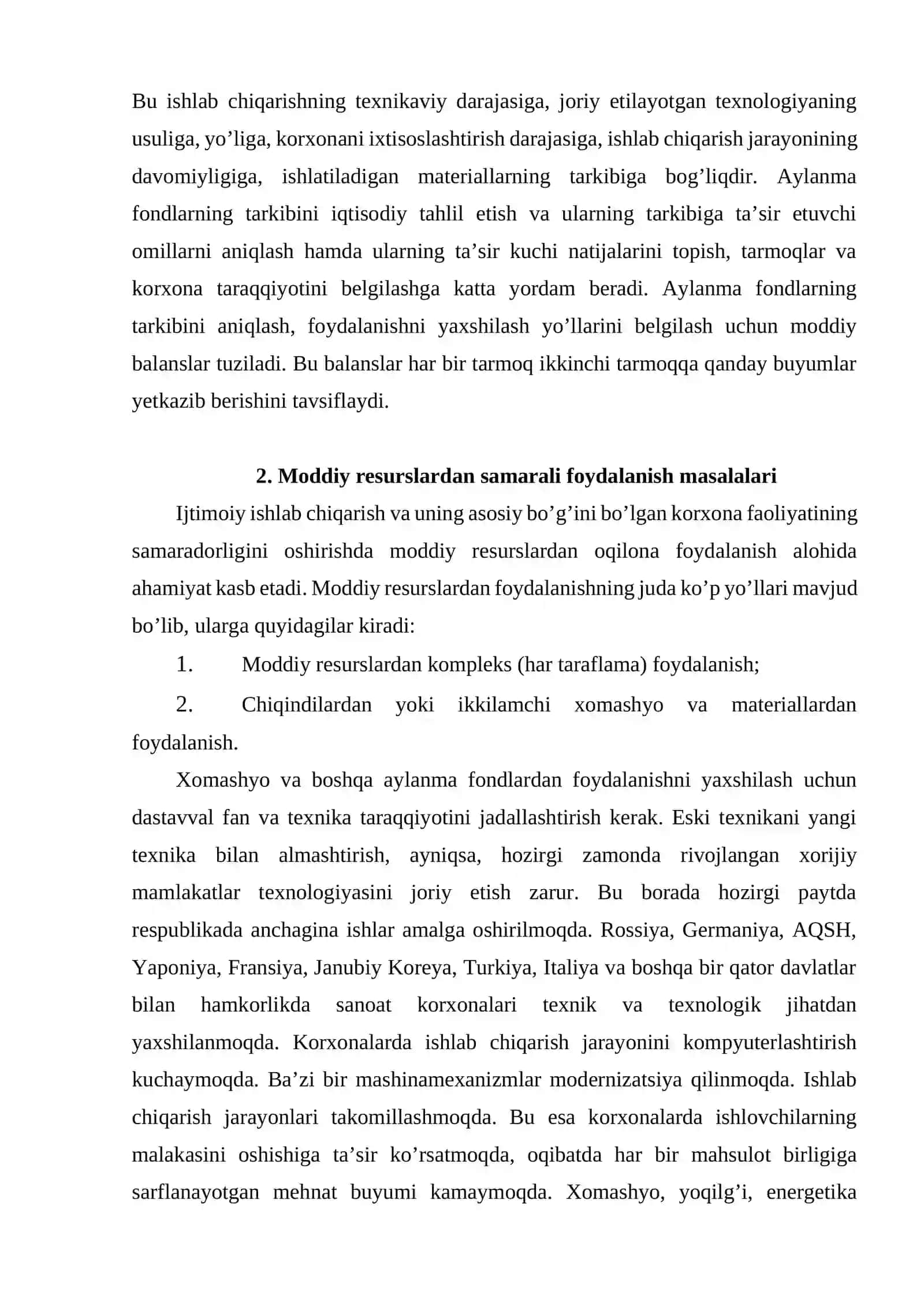 Aylanma fondlari va mablag’lari 3