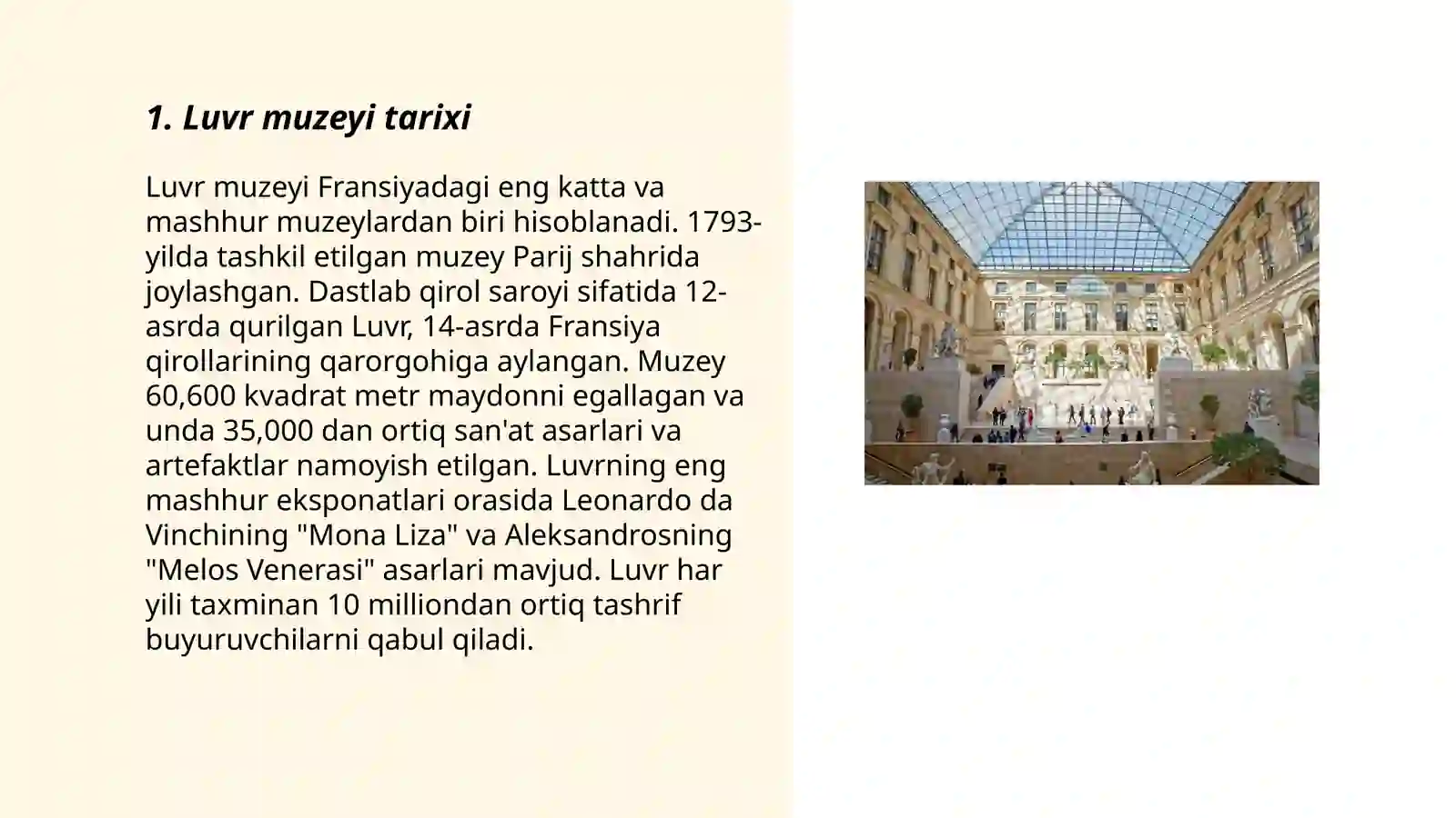 Luvr muzeyi haqida 3