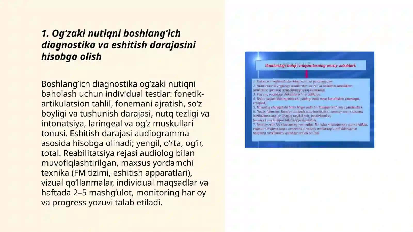 Og‘zaki nutiqni o‘rgatish 3