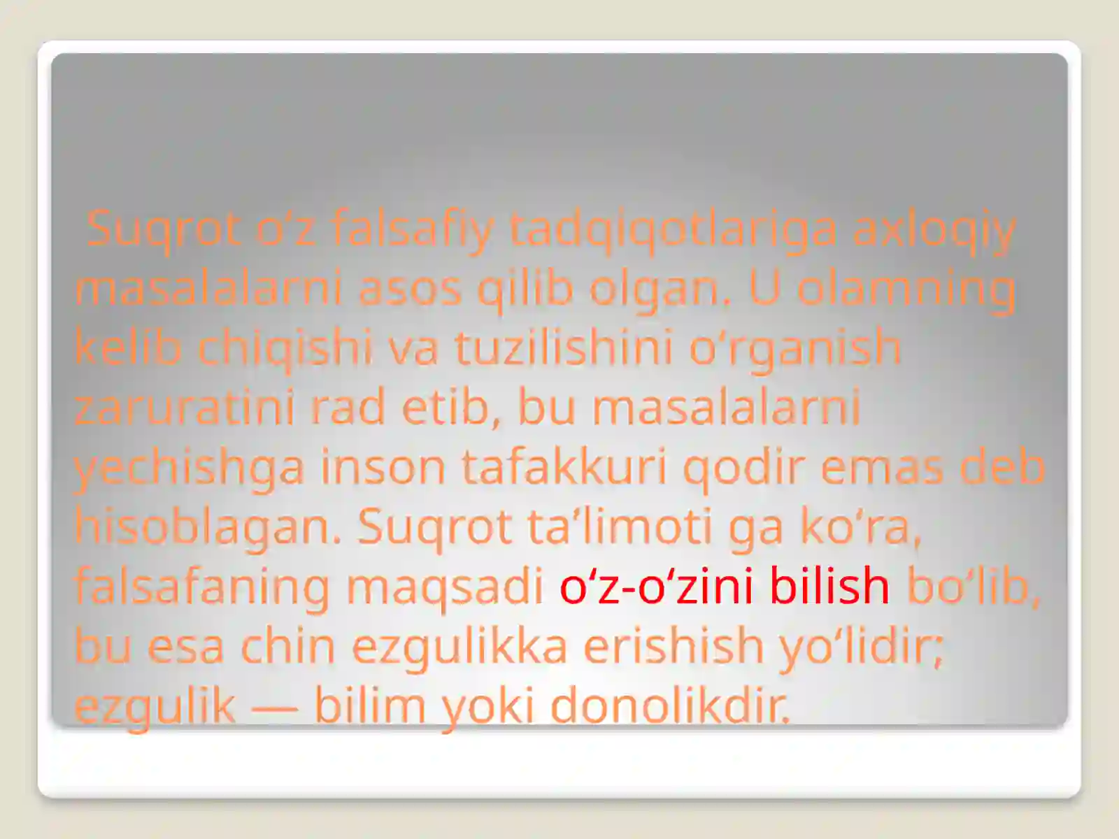 Suqrot va uning Ilmiy Merosi 3
